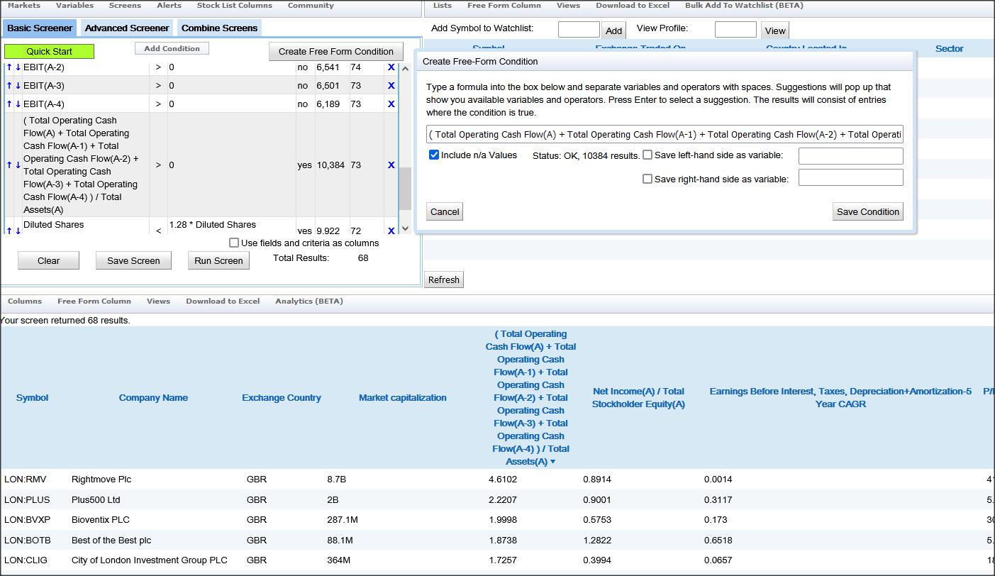 Buffett Style Longterm Growth and Quality
